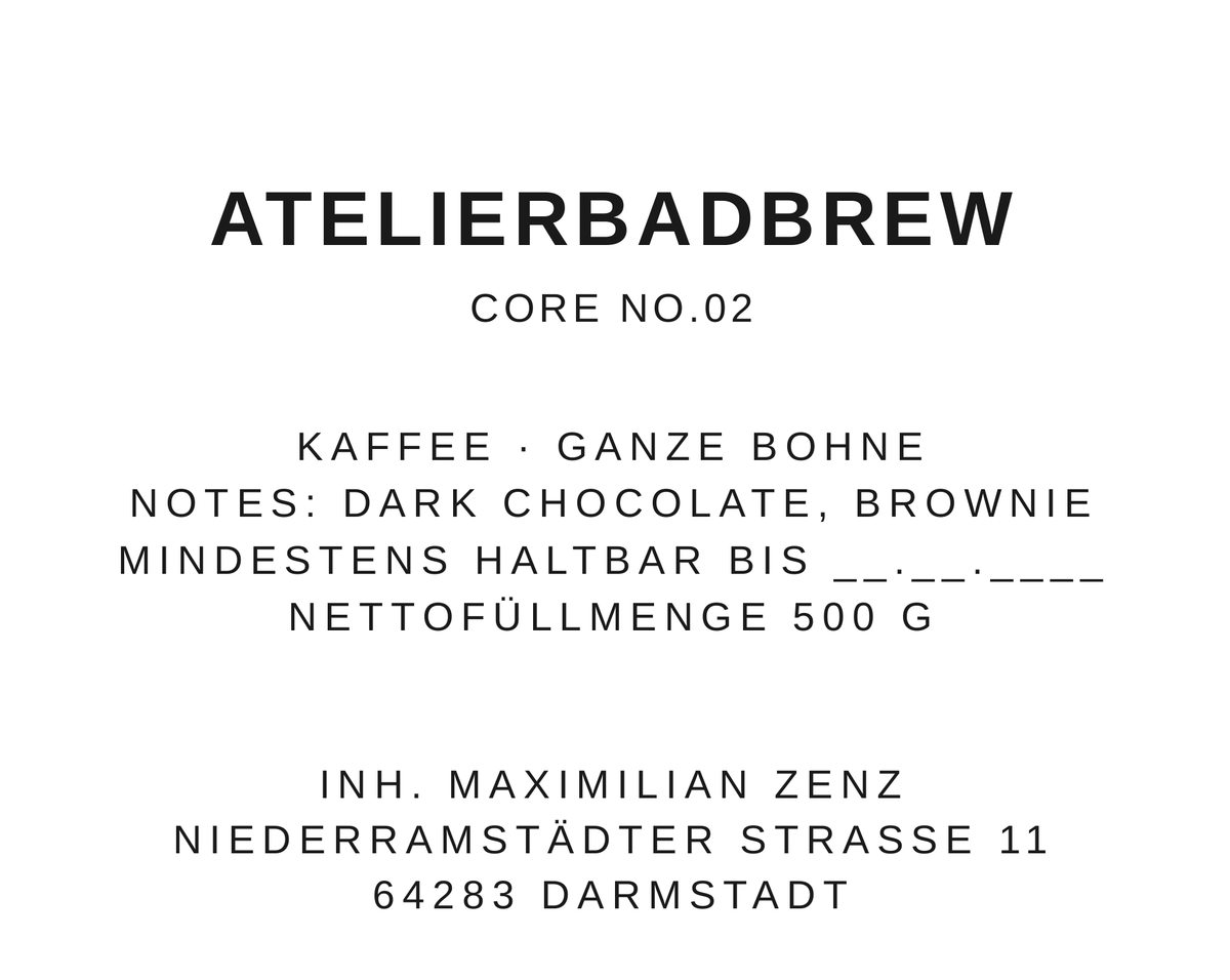 BADBREW NO. 02 — Pre-Order
